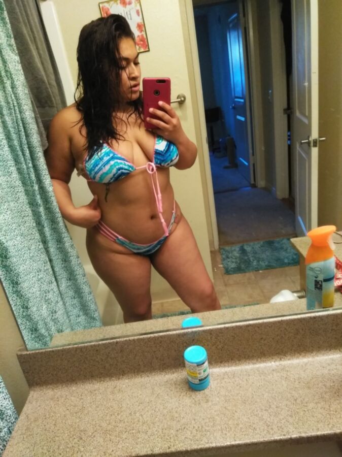 Free porn pics of Busty Latina Likes Showing That Bikini  14 of 36 pics