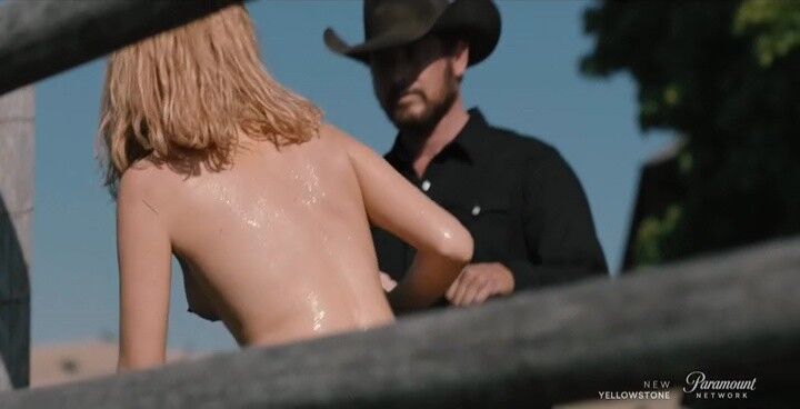 Free porn pics of Kelly Reilly ass frome yellowstone tv serie 15 of 76 pics