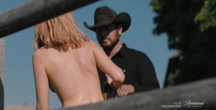 Free porn pics of Kelly Reilly ass frome yellowstone tv serie 17 of 76 pics