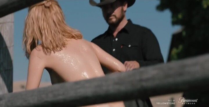 Free porn pics of Kelly Reilly ass frome yellowstone tv serie 13 of 76 pics