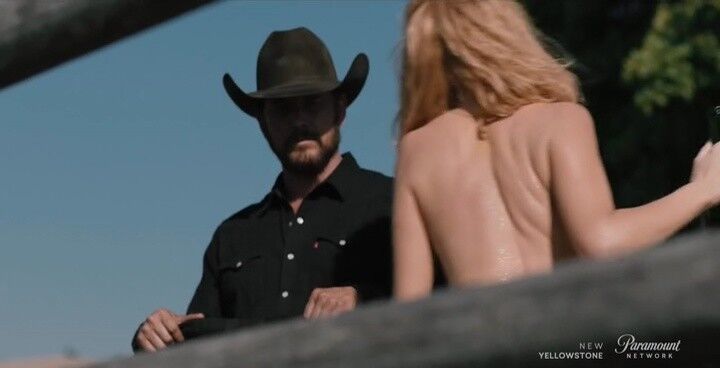 Free porn pics of Kelly Reilly ass frome yellowstone tv serie 21 of 76 pics