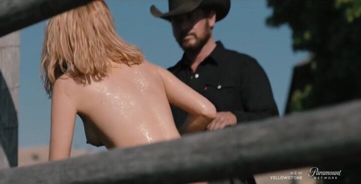 Free porn pics of Kelly Reilly ass frome yellowstone tv serie 14 of 76 pics