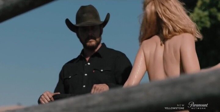 Free porn pics of Kelly Reilly ass frome yellowstone tv serie 24 of 76 pics