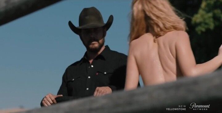 Free porn pics of Kelly Reilly ass frome yellowstone tv serie 22 of 76 pics