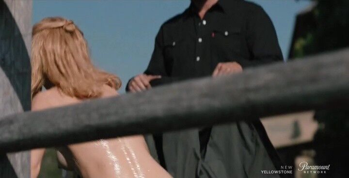 Free porn pics of Kelly Reilly ass frome yellowstone tv serie 6 of 76 pics