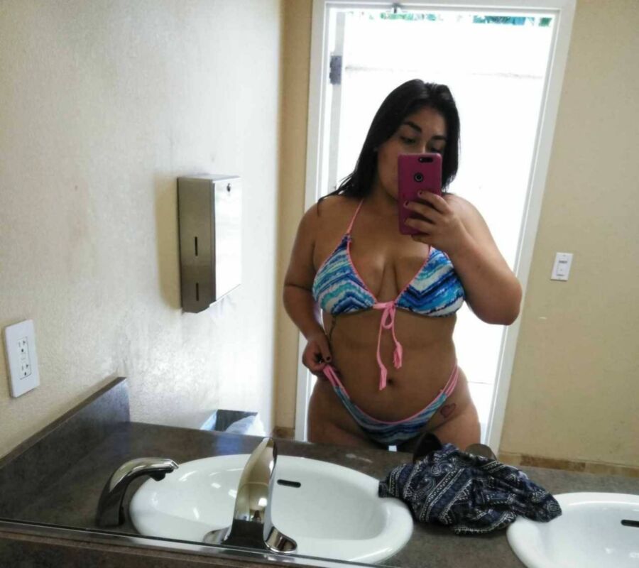Free porn pics of Busty Latina Likes Showing That Bikini  12 of 36 pics