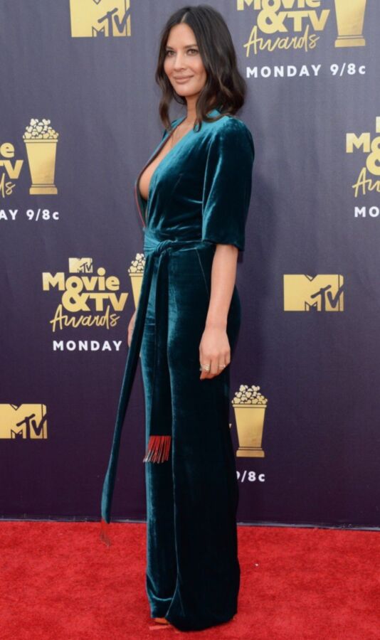 Free porn pics of Olivia Munn Cleavage At MTV Movie And TV Awards 4 of 8 pics