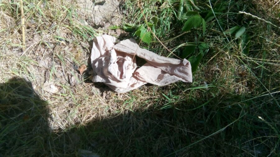 Free porn pics of Undies found in the woods 8 of 9 pics