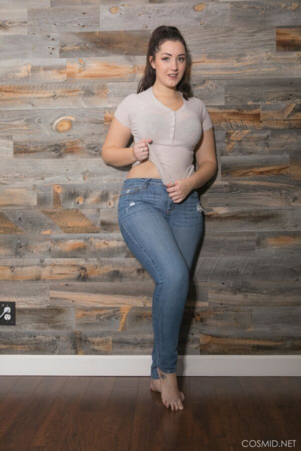 Free porn pics of Strips Out Blue Jeans 1 of 16 pics