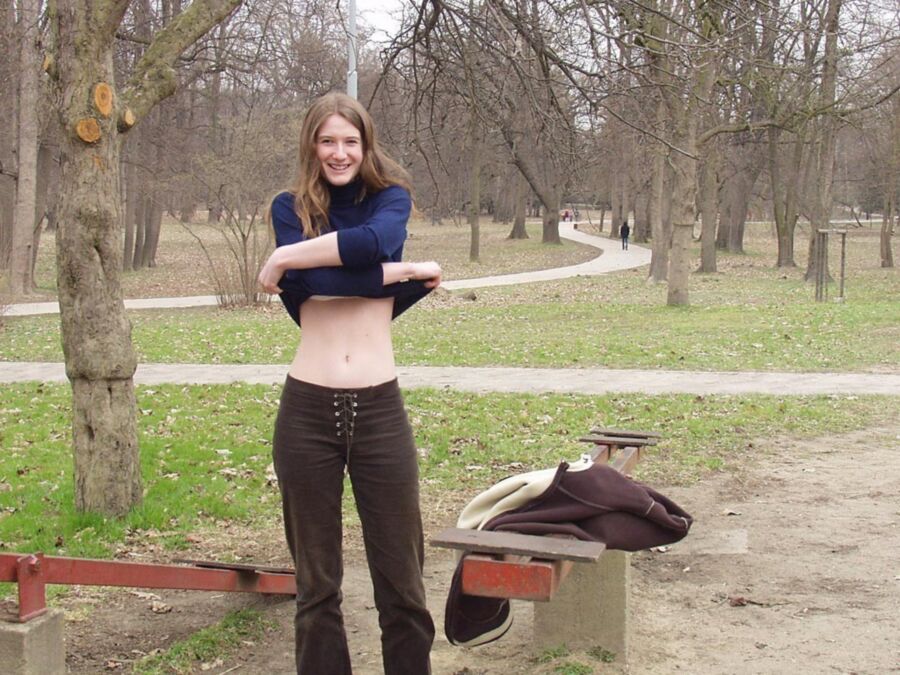 Free porn pics of Nude in Public - Daniela Czech amateur exhibitionist from Prague 1 of 160 pics