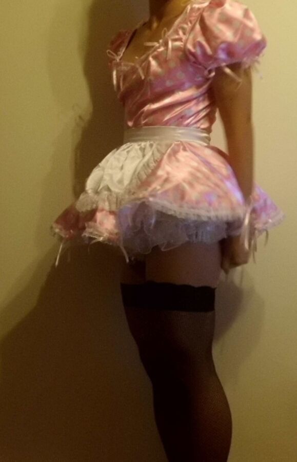 Free porn pics of pink sissy maid 2 of 8 pics