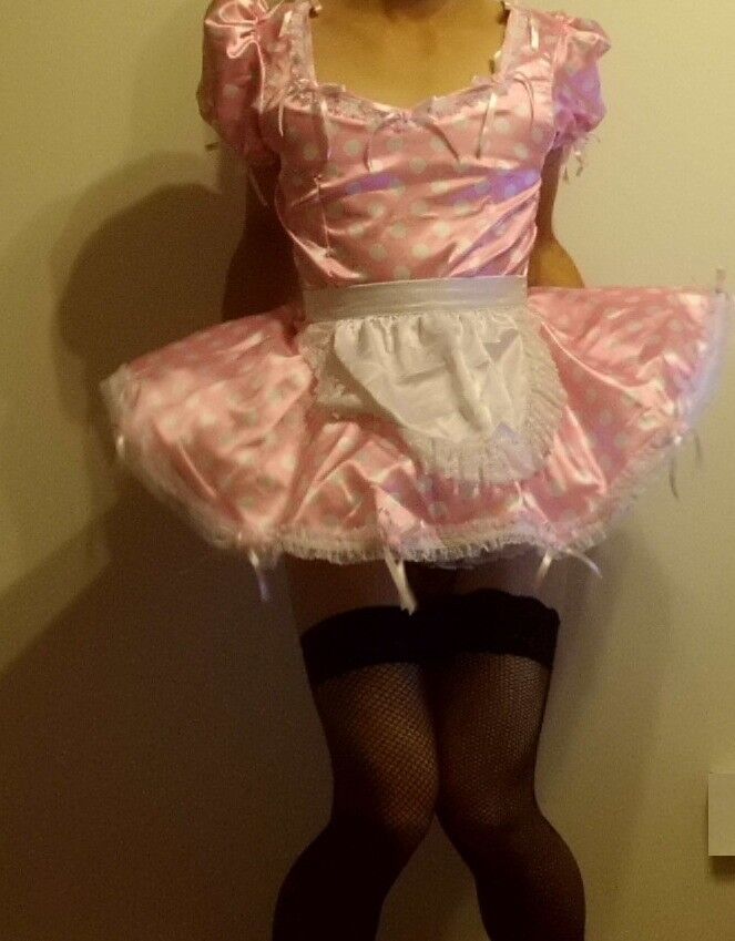 Free porn pics of pink sissy maid 3 of 8 pics