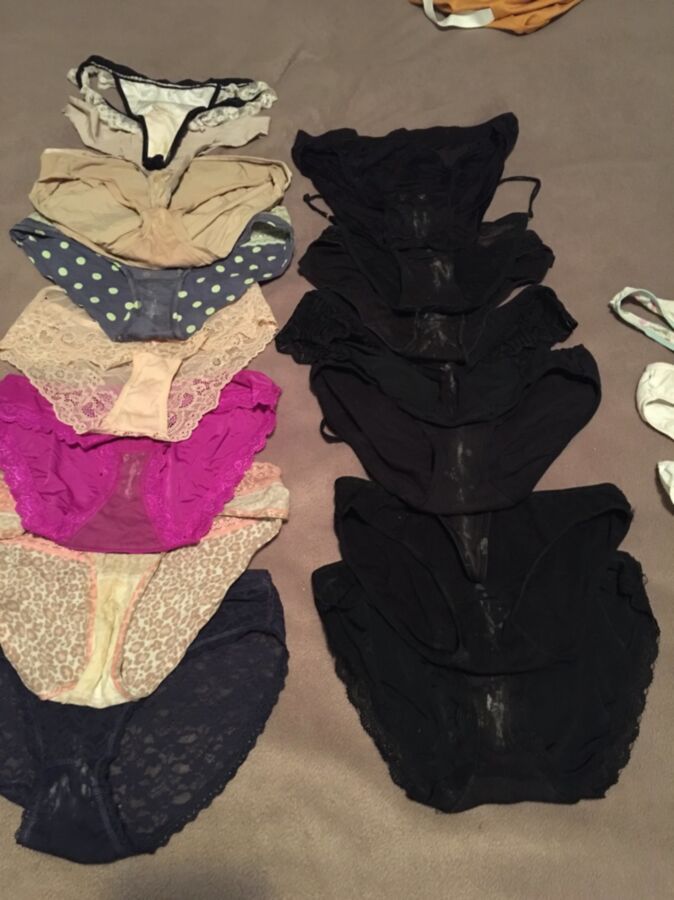 Free porn pics of dirty panties, bras and panty drawers 5 of 48 pics