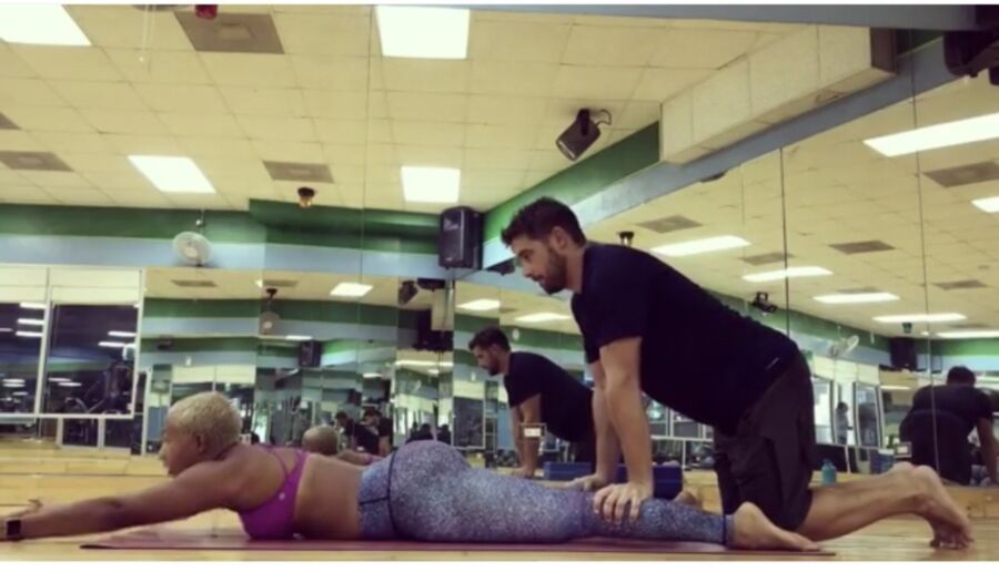 Free porn pics of Alex Kaufmann yoga coach (  THE Athletic Amber Rose) 18 of 28 pics