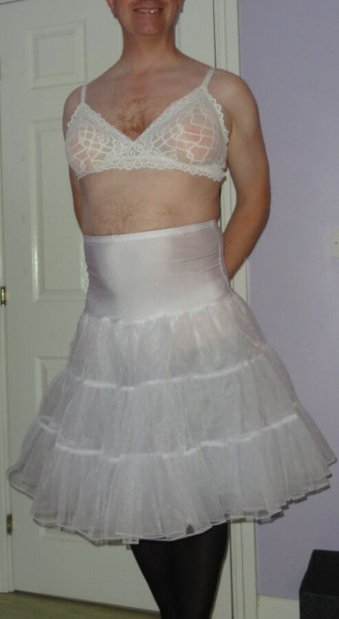 Free porn pics of A crossdresser in her petticoat 3 of 3 pics