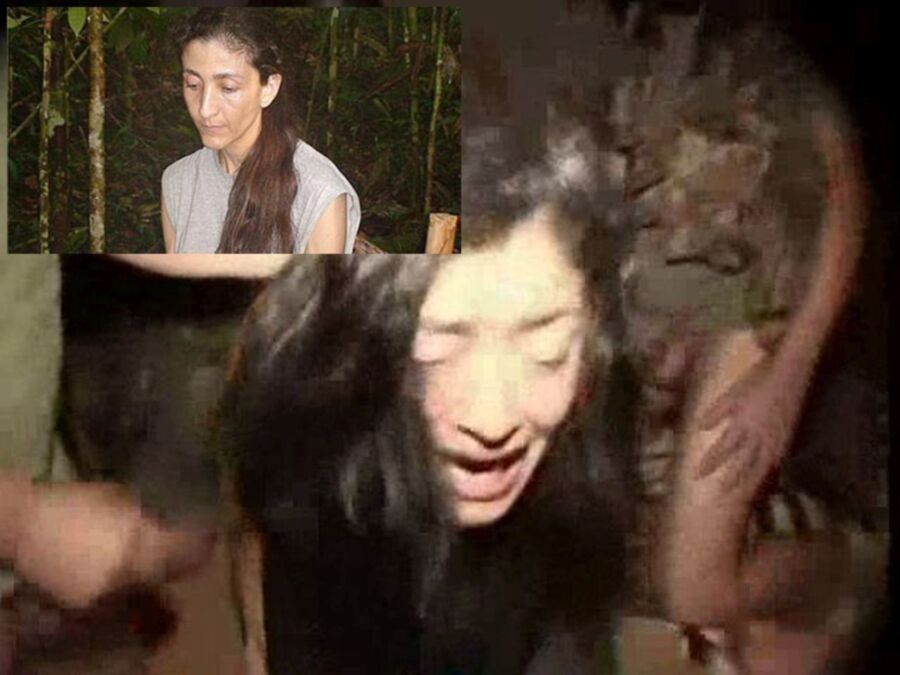Free porn pics of Ingrid Betancourt in the hands of FARC rebells (WARNING!) 6 of 362 pics
