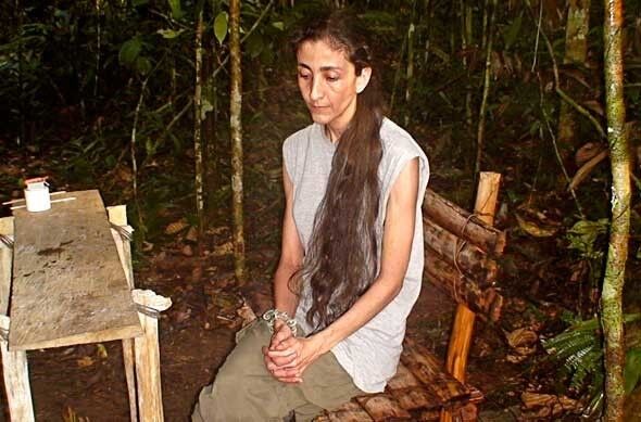 Free porn pics of Ingrid Betancourt in the hands of FARC rebells (WARNING!) 3 of 362 pics