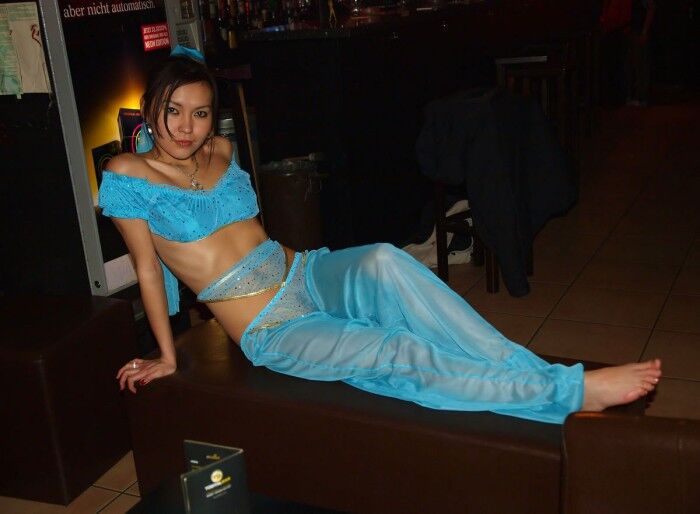 Free porn pics of Stunning Asian babe gets naked in a bar 14 of 28 pics