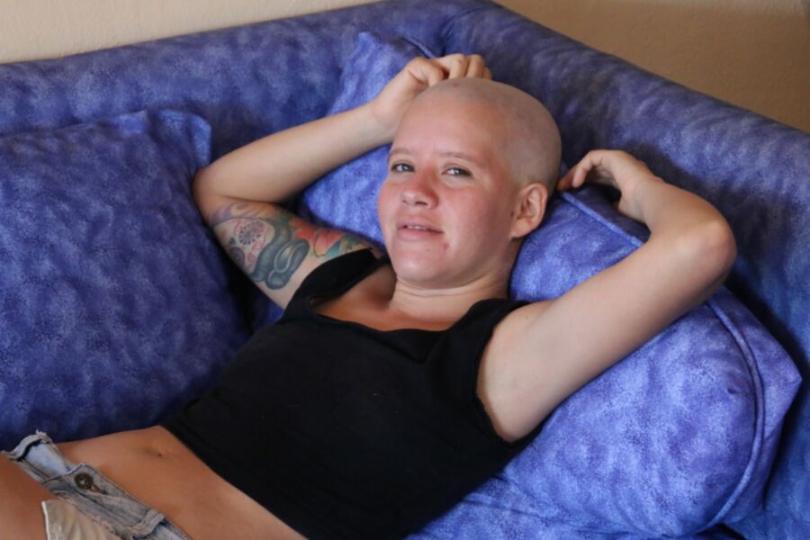 Free porn pics of Heather shaved bald 15 of 37 pics