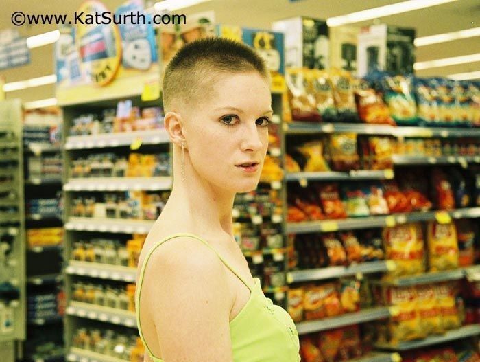 Free porn pics of Bald model Kat Surth 23 of 156 pics