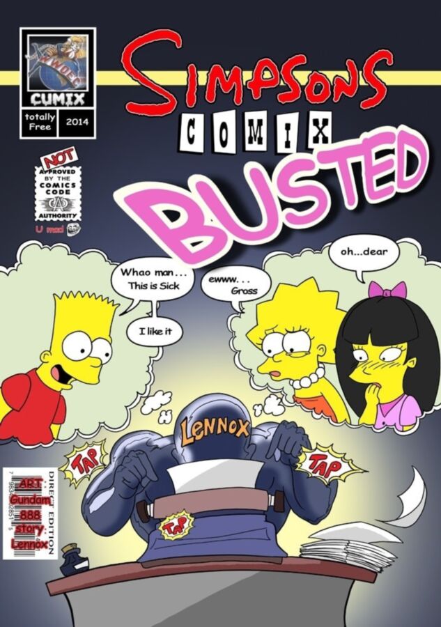 Free porn pics of Simpsons Comix: Busted 1 of 7 pics