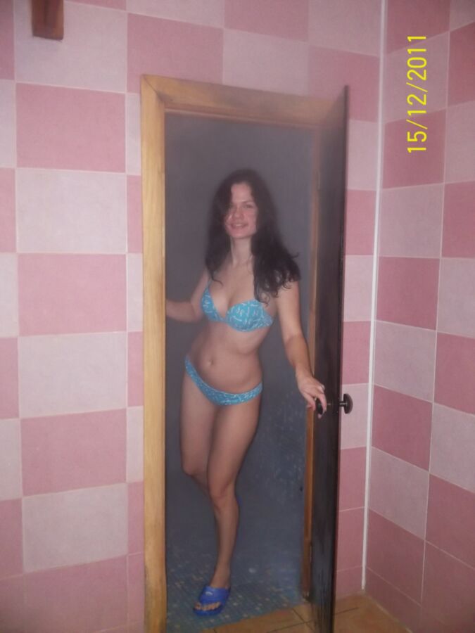 Free porn pics of Just some fun in sauna 2 of 24 pics