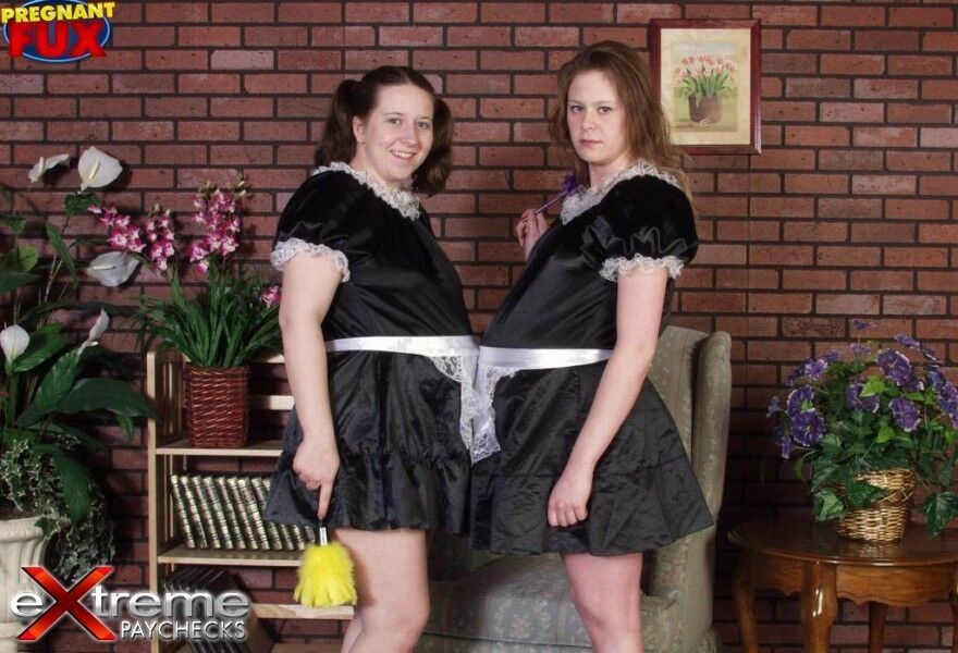 Free porn pics of Karen and Nikki pose while pregnant 3 of 100 pics
