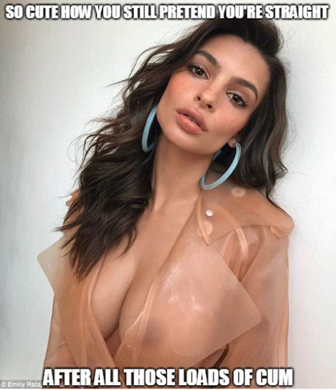 Free porn pics of More Emily Ratajkowski sissy captions 1 of 12 pics