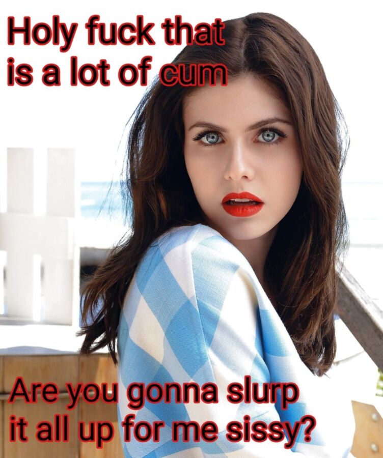 Free porn pics of Alexandra Daddario Sissy Captions 9 of 9 pics