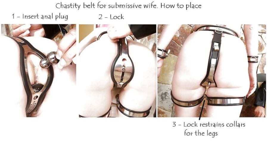 Free porn pics of females in chastity belts en equal 3 of 308 pics