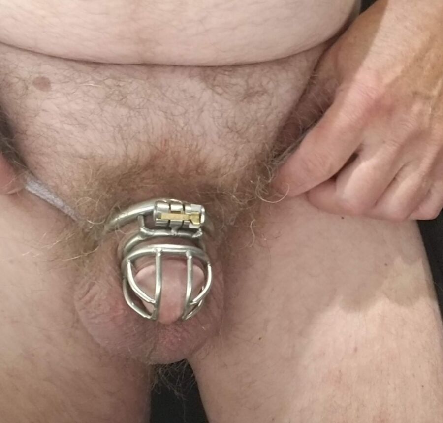 Free porn pics of Forgot I had this cage looks like I shrunk a bit 16 of 17 pics