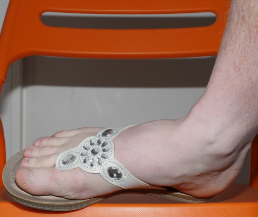 Free porn pics of Sandals and feet 12 of 23 pics