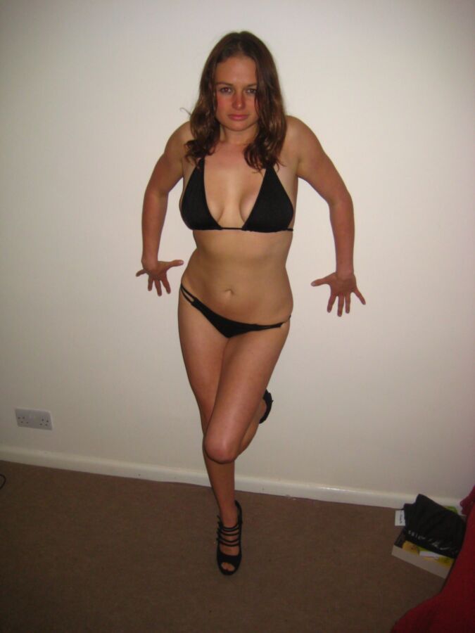 Free porn pics of Bikini Busty UK Wife Slut Full Set 21 of 32 pics