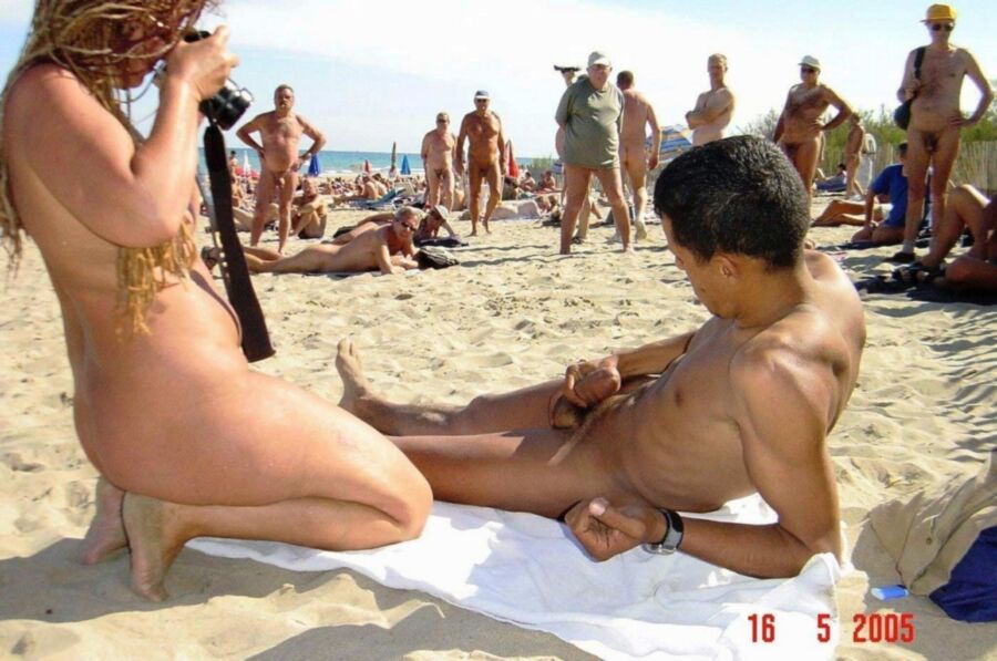 Free porn pics of Beach Hardons 14 of 36 pics
