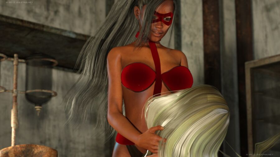 Free porn pics of Zuleyka - Ultragirl and Futa Panther-Original 12 of 56 pics