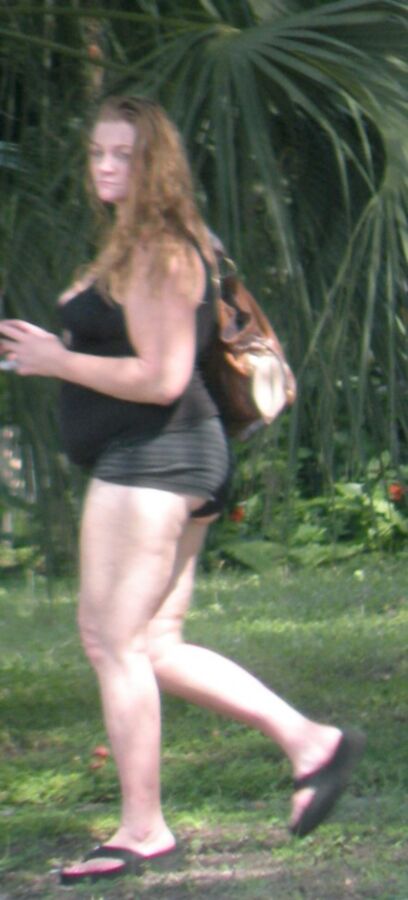 Free porn pics of Slutty Chubby Street Walker with Thick Belly and Nice Ass 9 of 37 pics