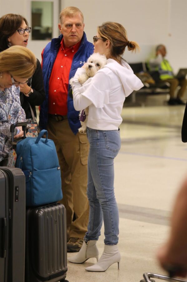 Free porn pics of Lucy Hale Ass - At Airports 9 of 27 pics