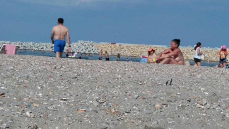 Free porn pics of On the beach in Constanta Romania 6 of 7 pics