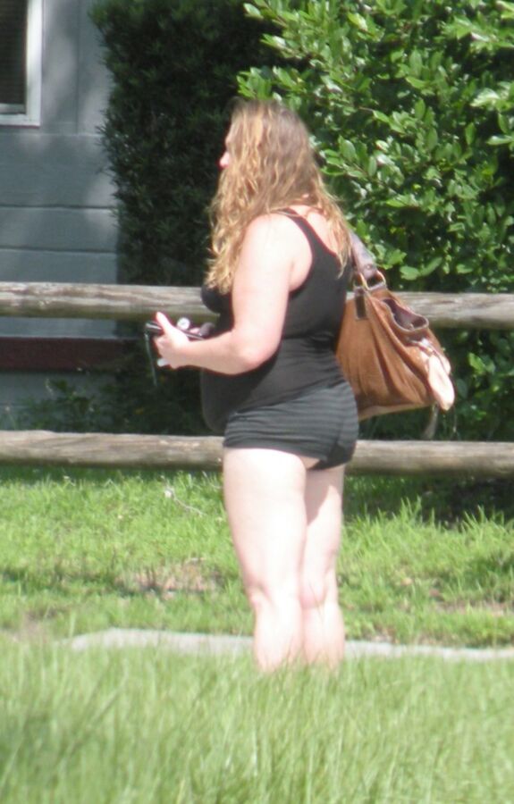 Free porn pics of Slutty Chubby Street Walker with Thick Belly and Nice Ass 10 of 37 pics