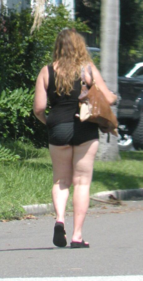 Free porn pics of Slutty Chubby Street Walker with Thick Belly and Nice Ass 19 of 37 pics