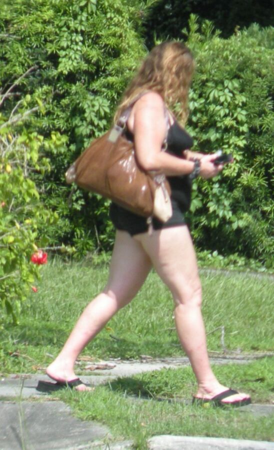 Free porn pics of Slutty Chubby Street Walker with Thick Belly and Nice Ass 17 of 37 pics