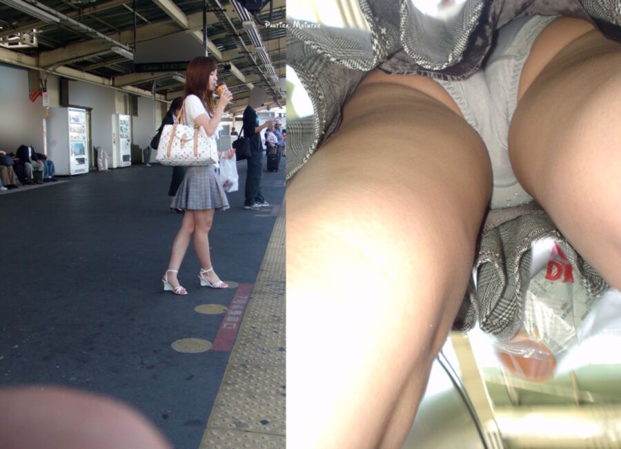 Free porn pics of Asian Upskirt 10 of 36 pics