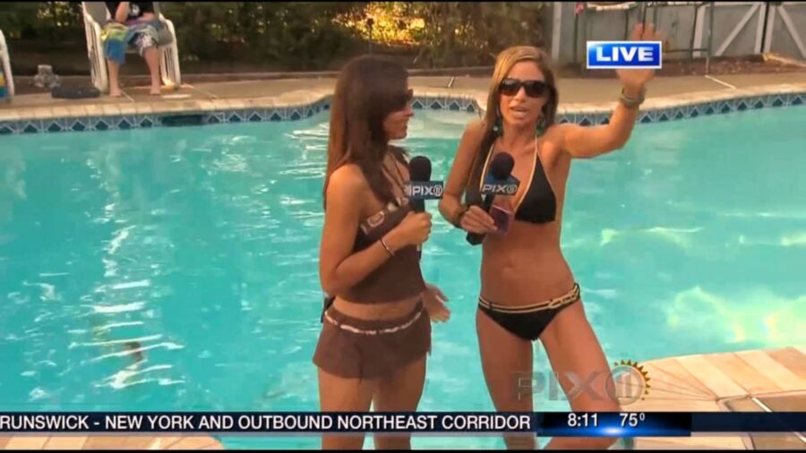 Free porn pics of Jill Nicolini WPIX Reporter They Said Drop Down To Bikini 4 of 15 pics