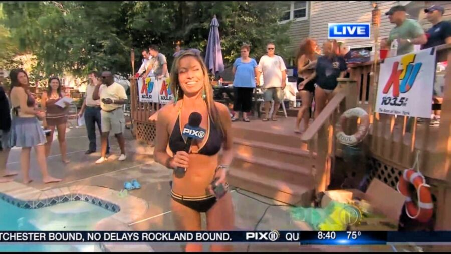 Free porn pics of Jill Nicolini WPIX Reporter They Said Drop Down To Bikini 12 of 15 pics