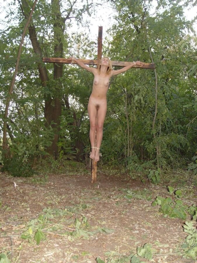 Free porn pics of Crucified - Nadia 5 of 19 pics