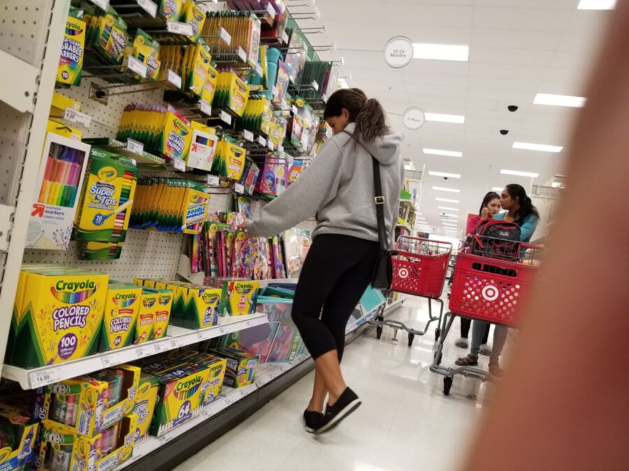 Free porn pics of Young mom getting doing some back to school shopping 2 of 15 pics