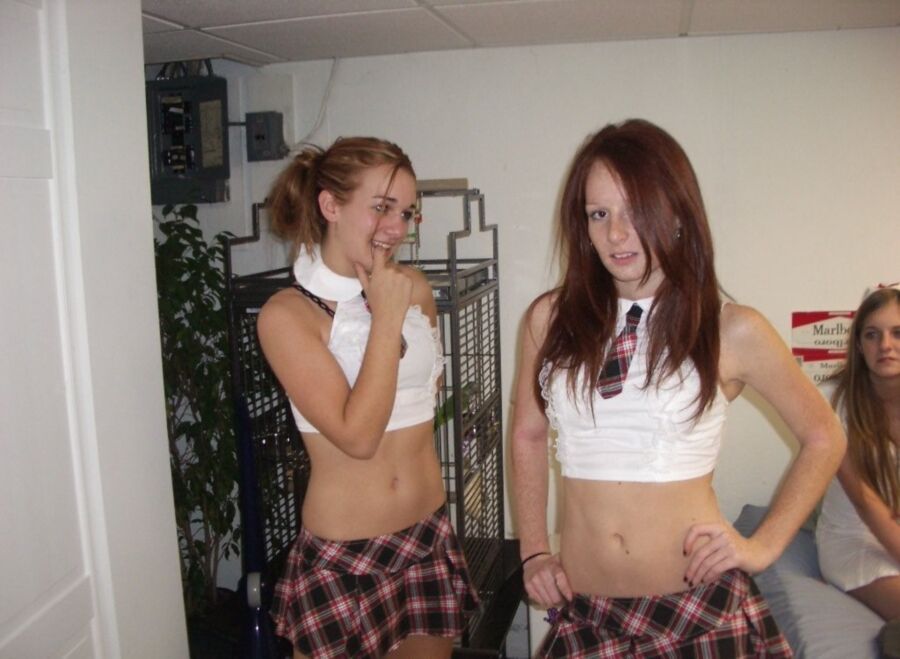 Free porn pics of Two Teen School Girl Super Sluts 15 of 28 pics