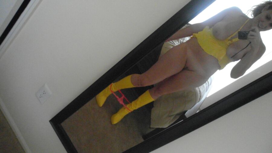 Free porn pics of Dress Up Yellow 10 of 14 pics