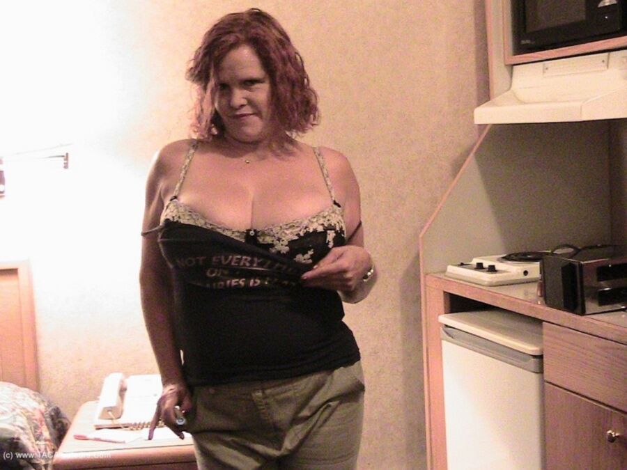 Free porn pics of Large American MILF Misha outside 20 of 88 pics