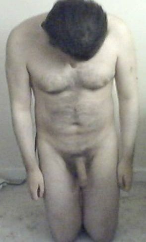 Free porn pics of Submissive Male Kneeling 8 of 14 pics